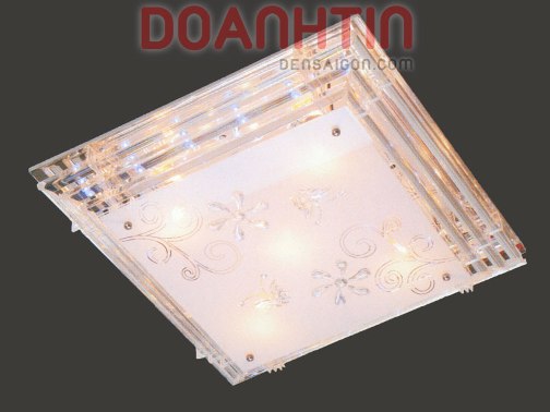 Đèn Chùm LED Hình Vuông Treo Phòng Ngủ Đẹp Giá Rẻ