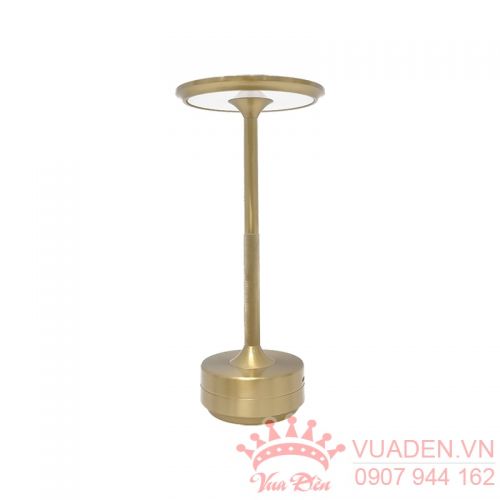 Đèn bàn cảm ứng xi vàng