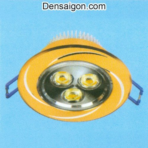 Đèn LED Mắt Trâu Hiện Đại Màu Vàng - Densaigon.com