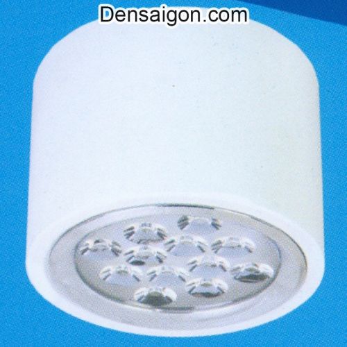 Đèn Lon Nổi LED Đơn Giản Màu Trắng - Densaigon.com