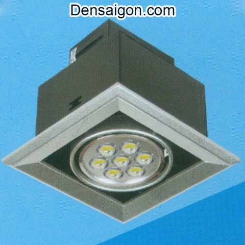 Đèn Mắt Ếch LED Vuông Màu Đen - Densaigon.com