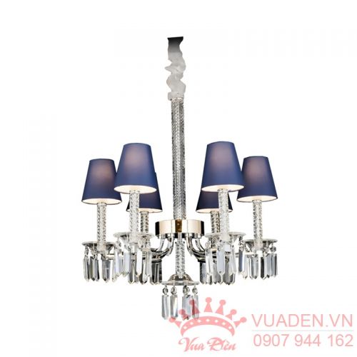 Đèn thả cổ điển thiết kế màu tím nổi bật